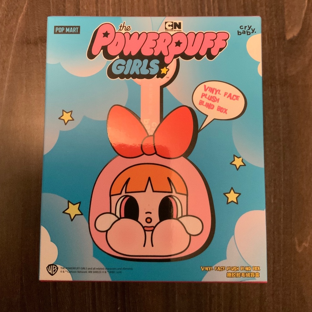 Popmart Crybaby Powerpuff Girls Vinyl Face Plush Blind Box - Unopened